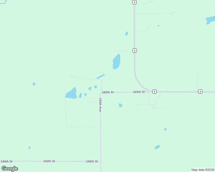 map of restaurants, bars, coffee shops, grocery stores, and more near 10448 345th Street in Saint Joseph