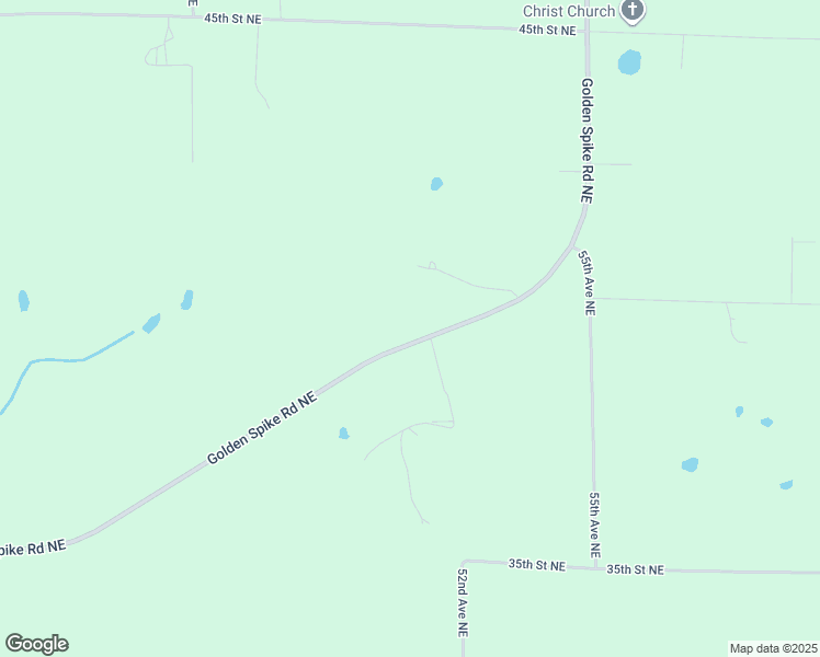 map of restaurants, bars, coffee shops, grocery stores, and more near 5145 Golden Spike Road Northeast in Sauk Rapids