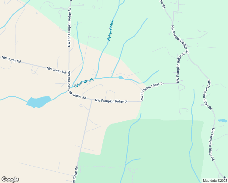 map of restaurants, bars, coffee shops, grocery stores, and more near 31985 Northwest Pumpkin Ridge Drive in North Plains