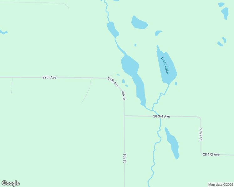 map of restaurants, bars, coffee shops, grocery stores, and more near 2890 9th Street in Barronett