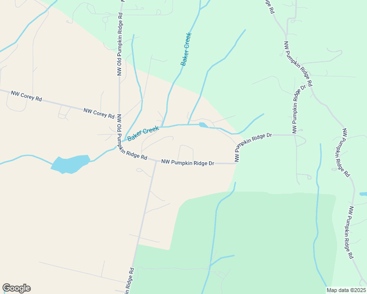 map of restaurants, bars, coffee shops, grocery stores, and more near 31985 Northwest Pumpkin Ridge Drive in North Plains