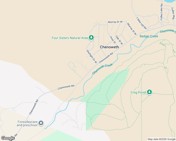 map of restaurants, bars, coffee shops, grocery stores, and more near 5073 Chenoweth Road in The Dalles