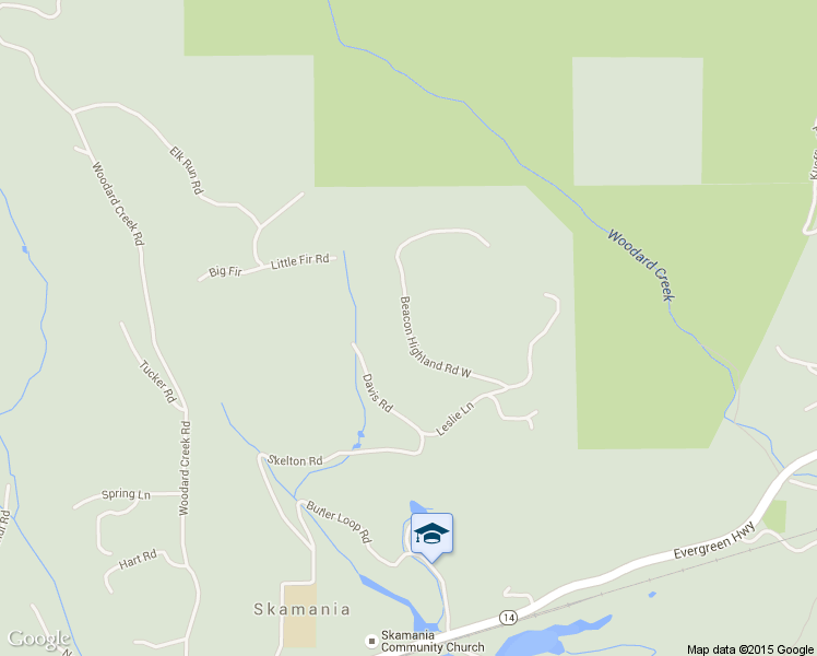 map of restaurants, bars, coffee shops, grocery stores, and more near Beacon Highland Road West in Stevenson