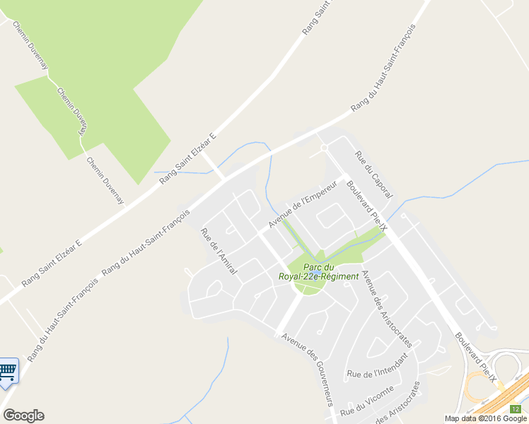 map of restaurants, bars, coffee shops, grocery stores, and more near 3429 Rue du Souverain in Laval