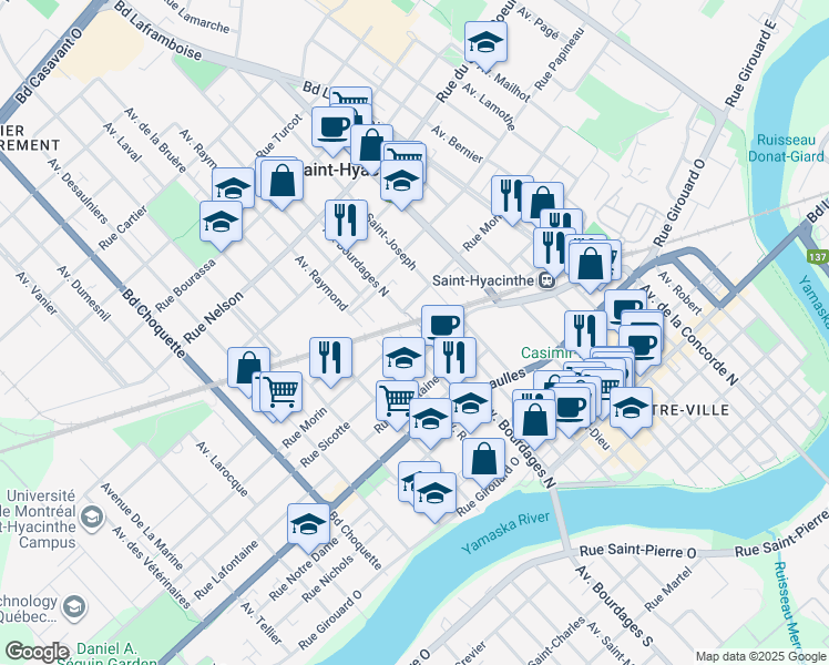 1275 Avenue Bourdages Nord, SaintHyacinthe QC Walk Score