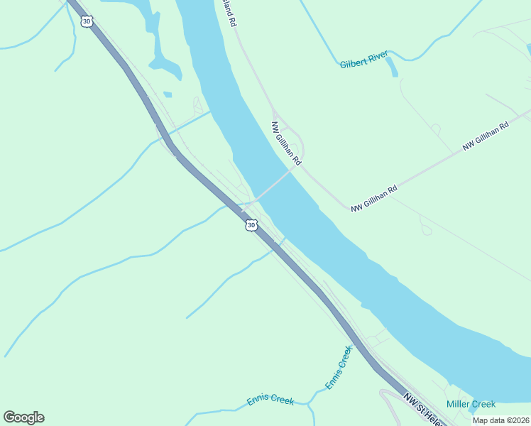 map of restaurants, bars, coffee shops, grocery stores, and more near 14452 Northwest Larson Road in Portland