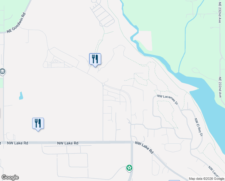 map of restaurants, bars, coffee shops, grocery stores, and more near 3889 Northwest 65th Avenue in Camas