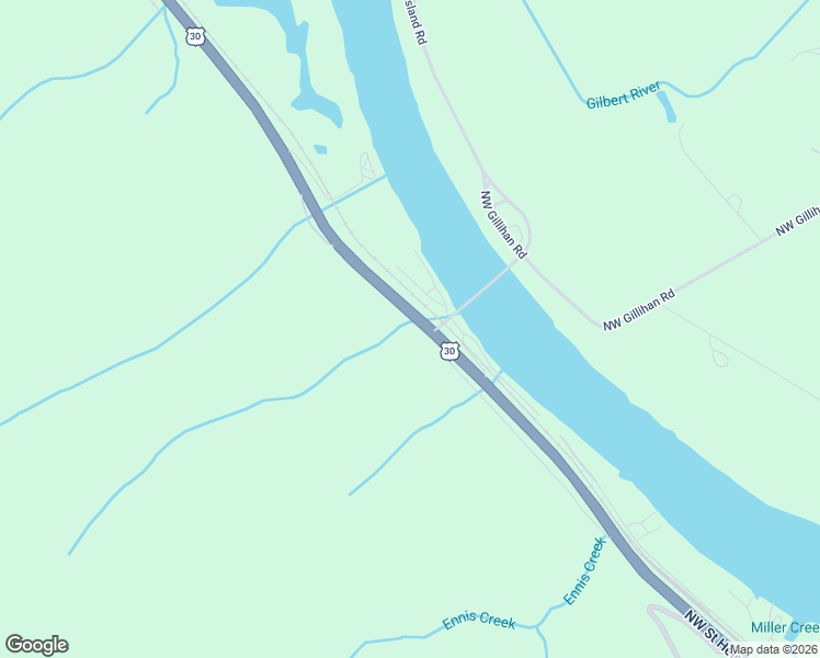 map of restaurants, bars, coffee shops, grocery stores, and more near 15508 U.S. 30 in Portland