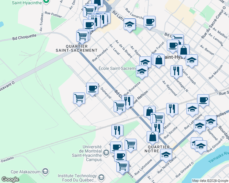 2595 Boulevard Choquette, SaintHyacinthe QC Walk Score