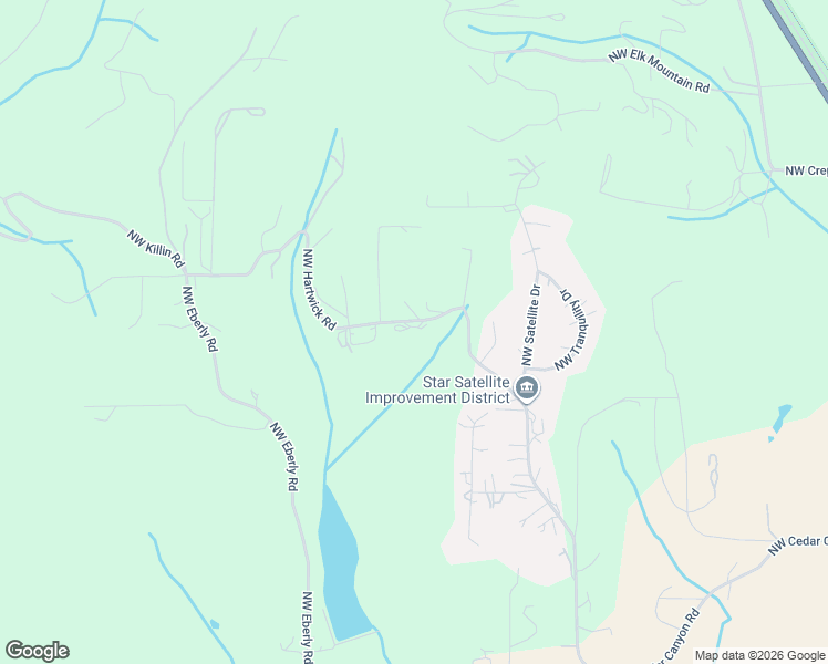 map of restaurants, bars, coffee shops, grocery stores, and more near 45354 Northwest Hartwick Road in Banks