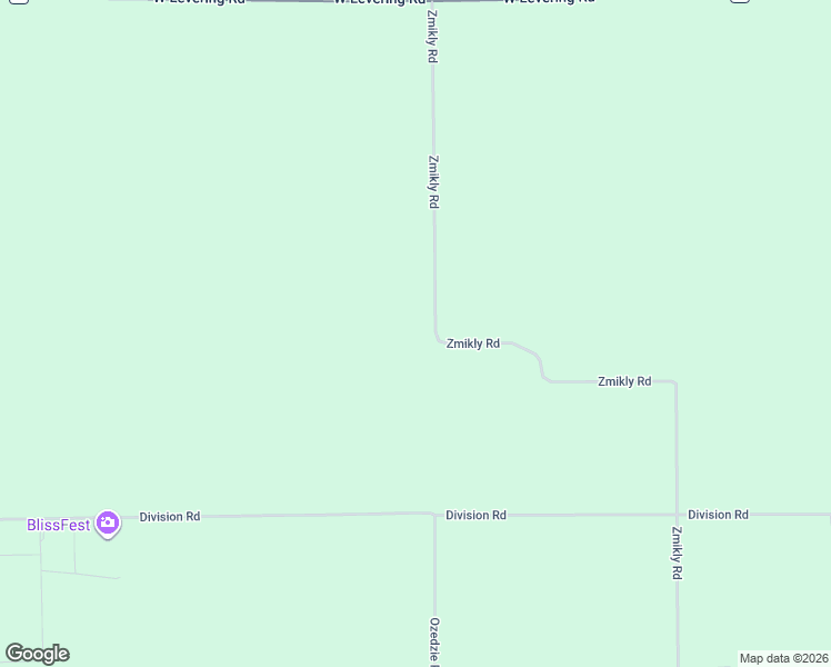 map of restaurants, bars, coffee shops, grocery stores, and more near 5400 Zmickly Road in Pellston