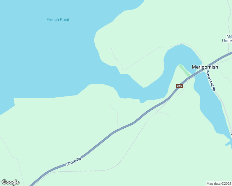 map of restaurants, bars, coffee shops, grocery stores, and more near 70 David Simpson Lane in Merigomish