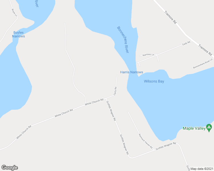 map of restaurants, bars, coffee shops, grocery stores, and more near 1 Carty Road in Golden Lake