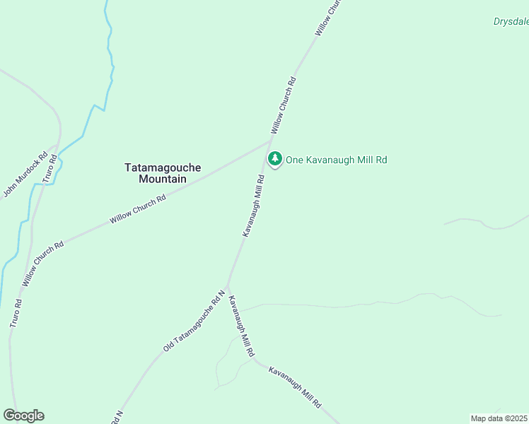 map of restaurants, bars, coffee shops, grocery stores, and more near 9 Kavanaugh Mill Road in Tatamagouche