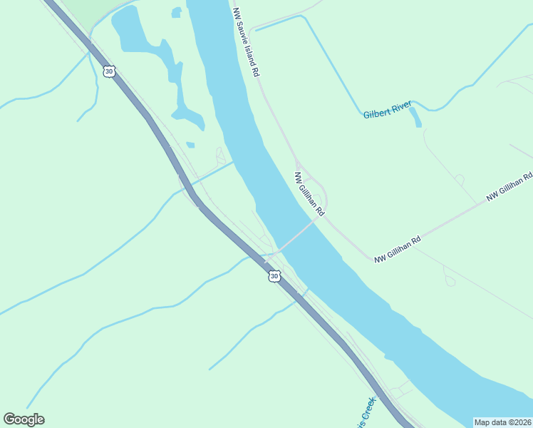 map of restaurants, bars, coffee shops, grocery stores, and more near 14555 Northwest Larson Road in Portland