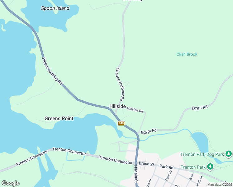 map of restaurants, bars, coffee shops, grocery stores, and more near 76 Chance Harbour Road in Trenton