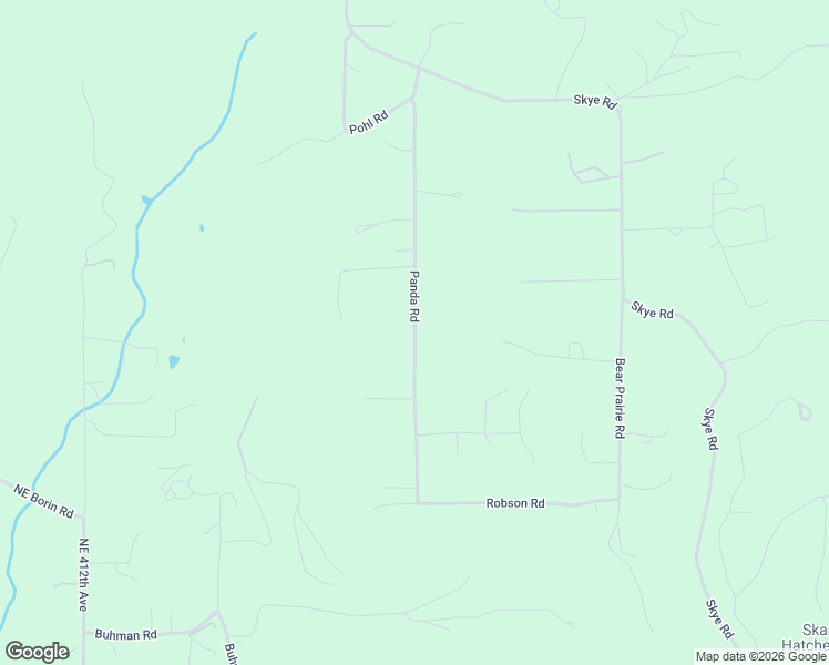 map of restaurants, bars, coffee shops, grocery stores, and more near 402 Panda Road in Washougal