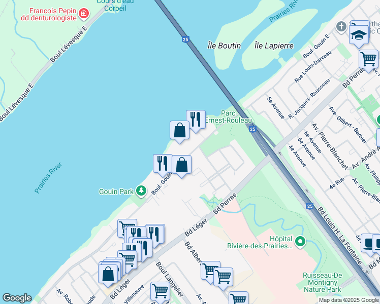 7015 Boulevard Gouin Est, Montréal QC Walk Score