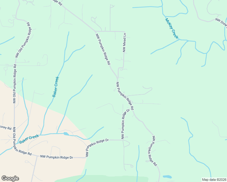map of restaurants, bars, coffee shops, grocery stores, and more near 15215 Northwest Pumpkin Ridge Road in North Plains