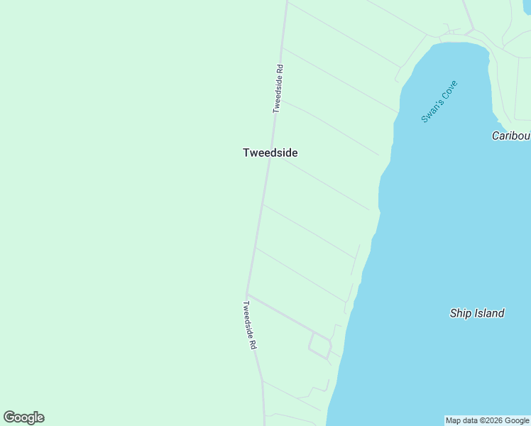 map of restaurants, bars, coffee shops, grocery stores, and more near Tweedside Road in Harvey