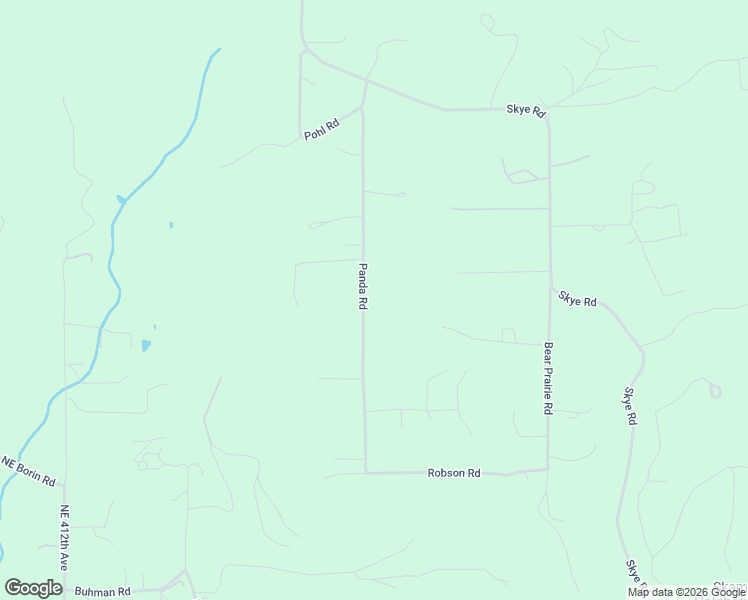 map of restaurants, bars, coffee shops, grocery stores, and more near 402 Panda Road in Washougal