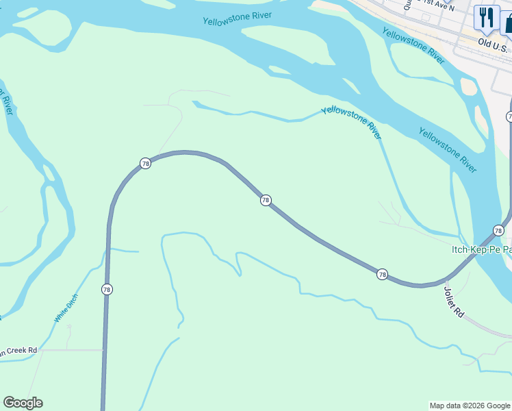 map of restaurants, bars, coffee shops, grocery stores, and more near 3 Twisted R Ranch Road in Columbus