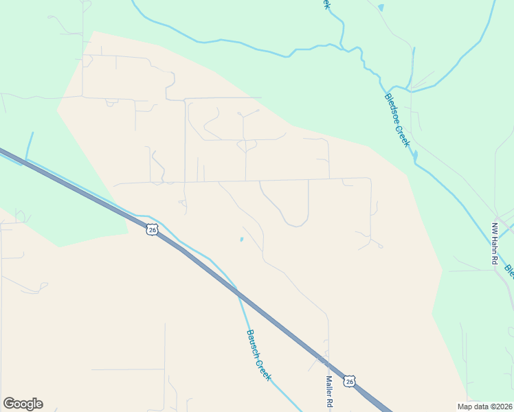 map of restaurants, bars, coffee shops, grocery stores, and more near 40018 Northwest Sienna Way in Banks