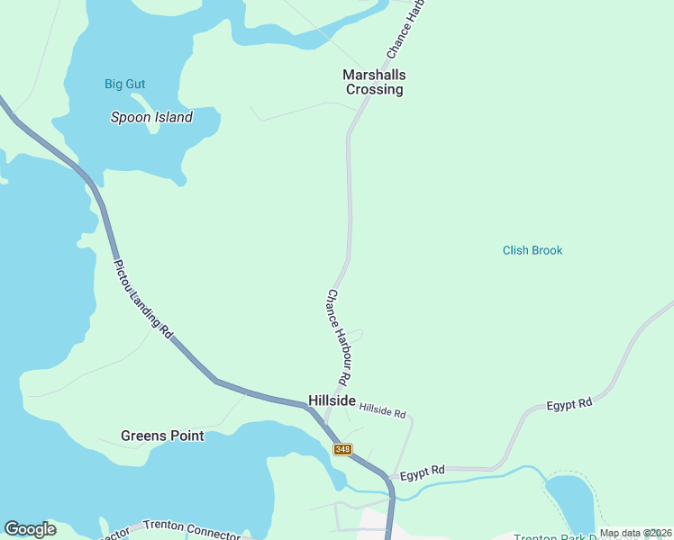 map of restaurants, bars, coffee shops, grocery stores, and more near 123 Chance Harbour Road in Trenton