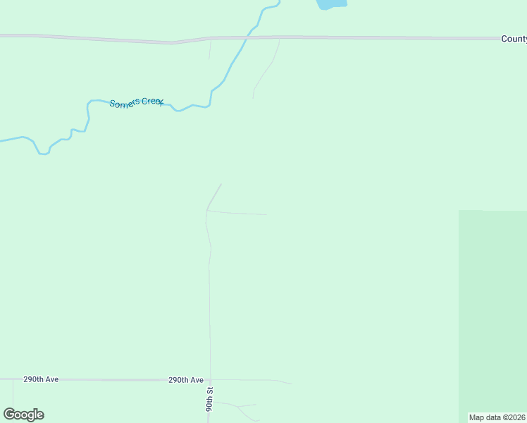 map of restaurants, bars, coffee shops, grocery stores, and more near 2952 90th Street in Frederic