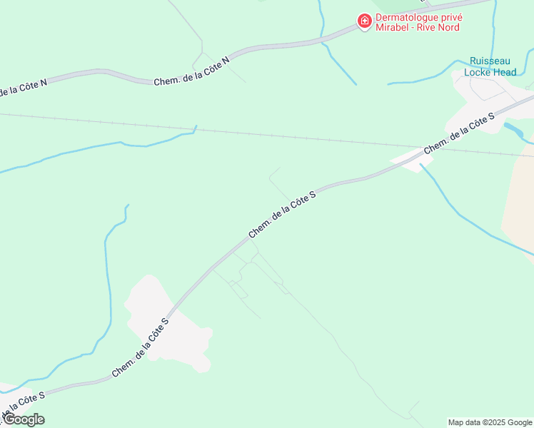map of restaurants, bars, coffee shops, grocery stores, and more near 346 Chemin de la Côte Sud in Boisbriand