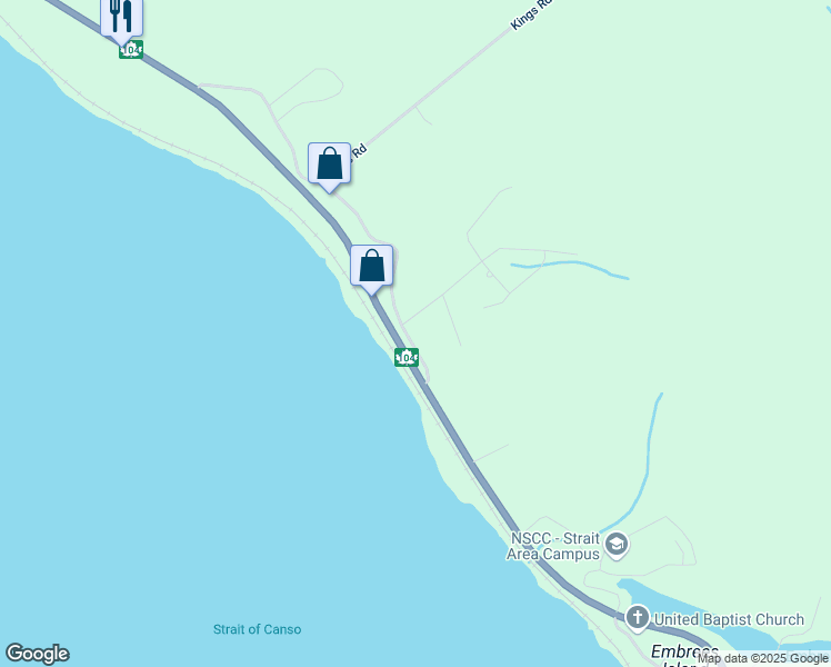 map of restaurants, bars, coffee shops, grocery stores, and more near 10 Hilltop Drive in Port Hastings