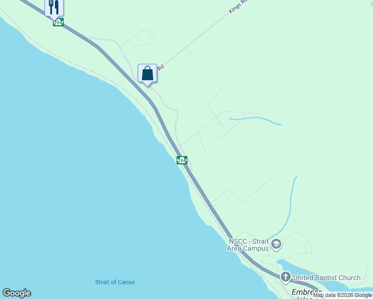 map of restaurants, bars, coffee shops, grocery stores, and more near 10 Hilltop Drive in Port Hastings