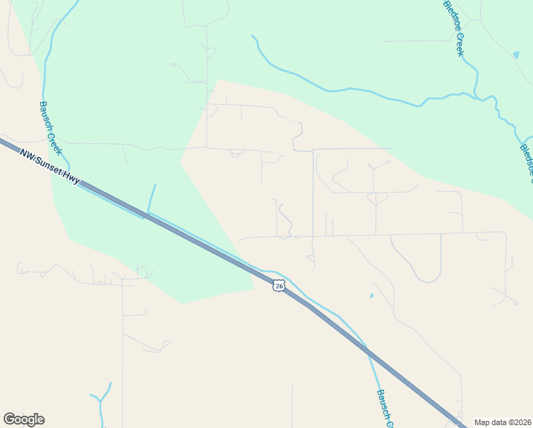 map of restaurants, bars, coffee shops, grocery stores, and more near 40595 NW Raindance Ln in Banks
