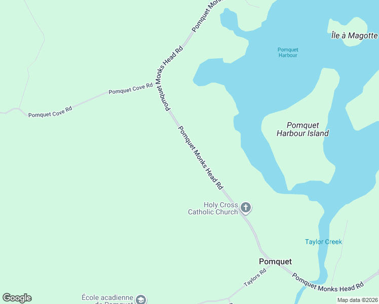 map of restaurants, bars, coffee shops, grocery stores, and more near 1251 Pomquet Monks Head Road in Antigonish