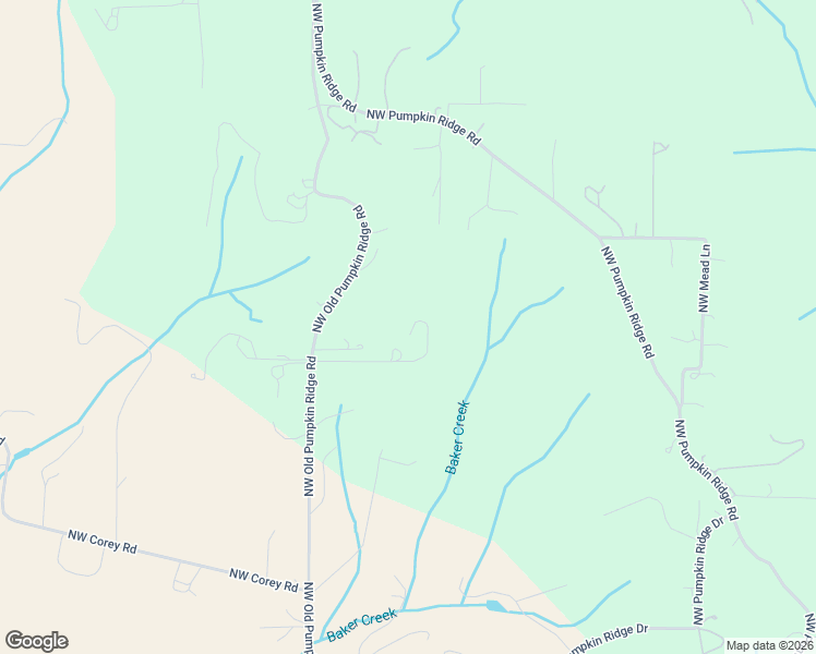 map of restaurants, bars, coffee shops, grocery stores, and more near 15530 Northwest Old Pumpkin Ridge Road in North Plains