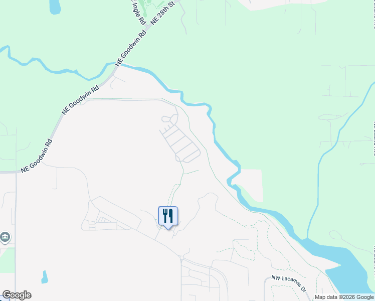 map of restaurants, bars, coffee shops, grocery stores, and more near 3840 Northwest 74th Avenue in Camas