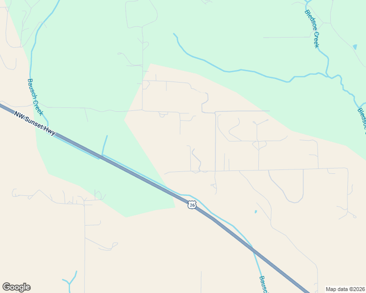 map of restaurants, bars, coffee shops, grocery stores, and more near 40595 Northwest Raindance Lane in Banks