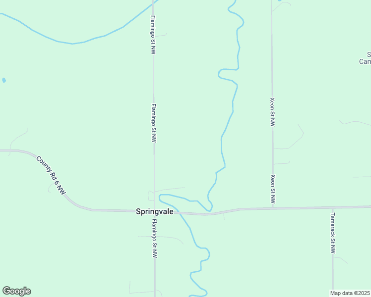 map of restaurants, bars, coffee shops, grocery stores, and more near 36575 Flamingo Street Northwest in Stanchfield