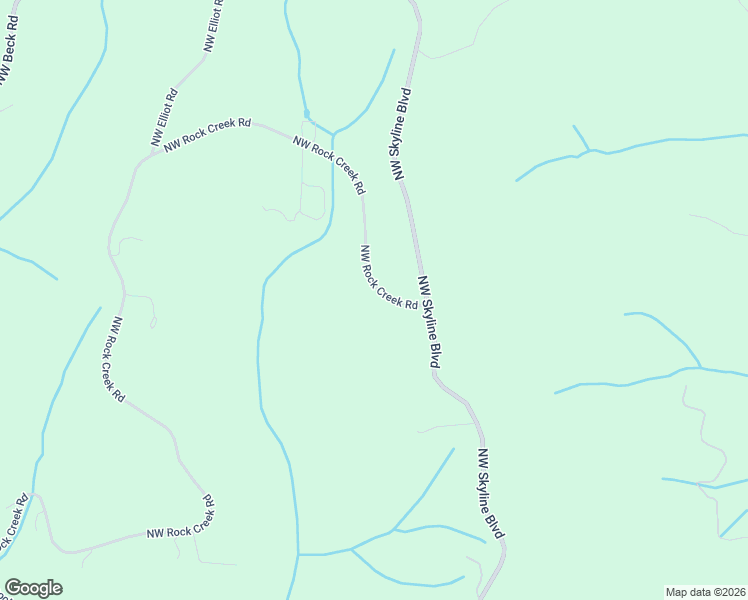 map of restaurants, bars, coffee shops, grocery stores, and more near 16428 Northwest Rock Creek Road in Portland