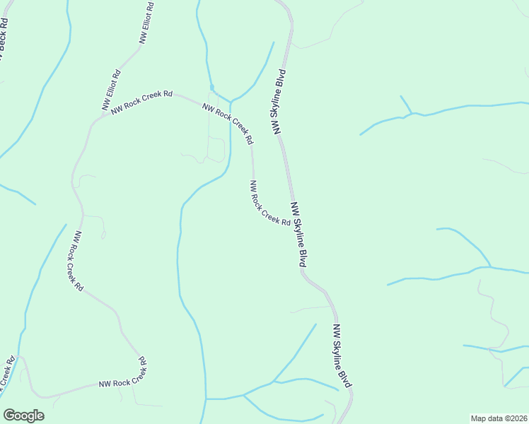 map of restaurants, bars, coffee shops, grocery stores, and more near 16428 Northwest Rock Creek Road in Portland