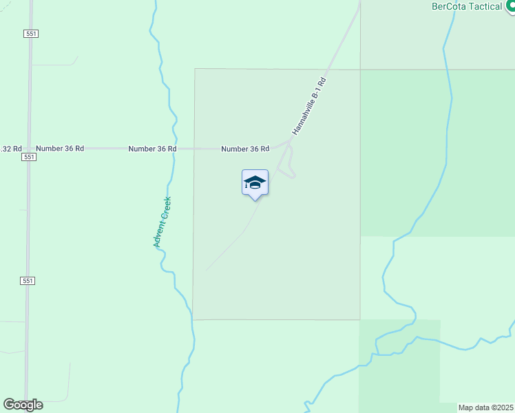 map of restaurants, bars, coffee shops, grocery stores, and more near Hannahville Road in Wilson