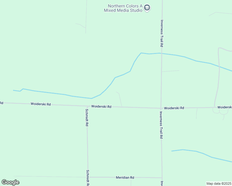 map of restaurants, bars, coffee shops, grocery stores, and more near 2304 Woiderski Road in Cheboygan