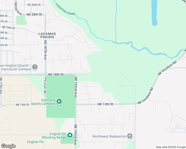map of restaurants, bars, coffee shops, grocery stores, and more near 1805 Northeast 193rd Court in Vancouver