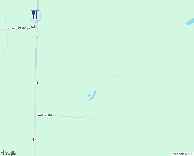 map of restaurants, bars, coffee shops, grocery stores, and more near W4615 Wonder Road in Phillips
