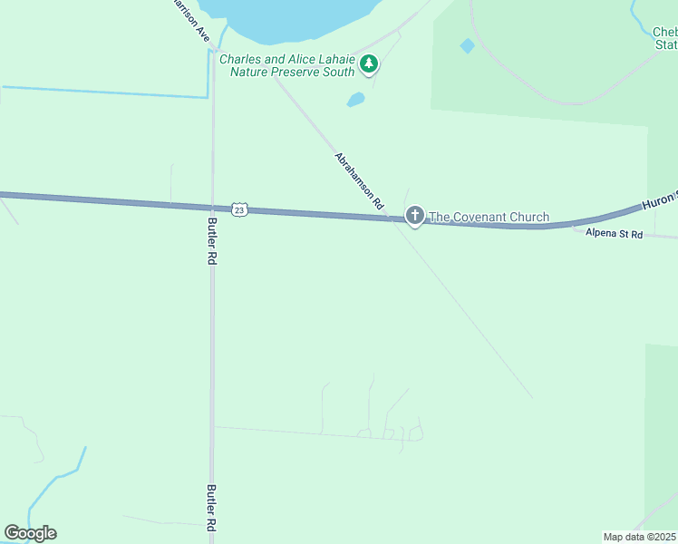map of restaurants, bars, coffee shops, grocery stores, and more near 3266 U.S. 23 in Cheboygan