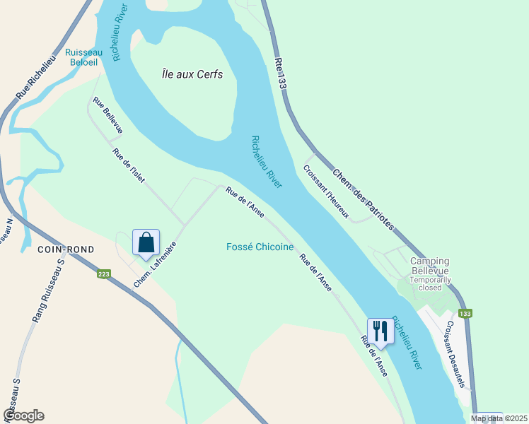 710 Rue de l'Anse, SaintMarcsurRichelieu QC Walk Score