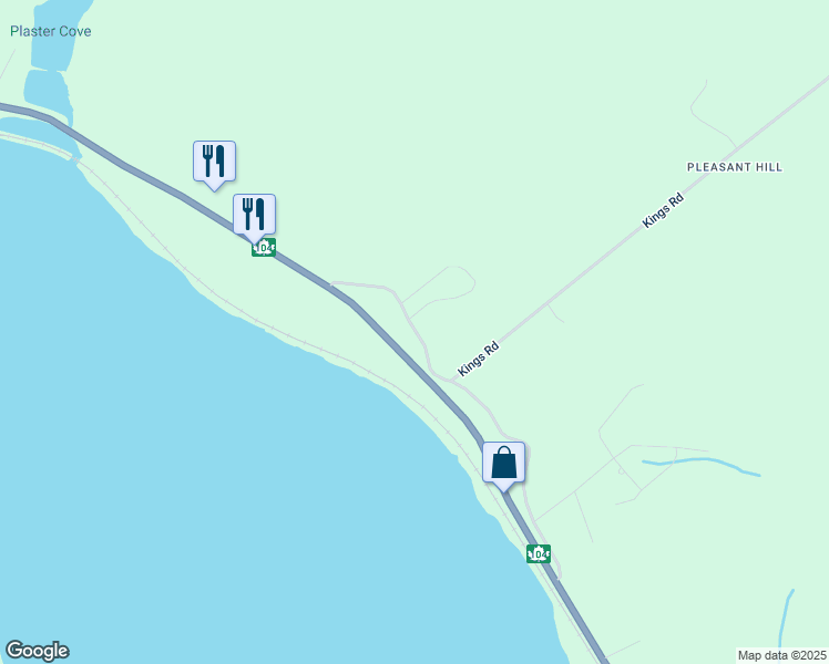 map of restaurants, bars, coffee shops, grocery stores, and more near Charles Maclean Road in Inverness County