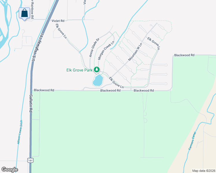 map of restaurants, bars, coffee shops, grocery stores, and more near 533 Blackwood Road in Bozeman