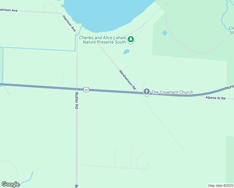 map of restaurants, bars, coffee shops, grocery stores, and more near 3266 U.S. 23 in Cheboygan