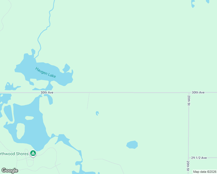 map of restaurants, bars, coffee shops, grocery stores, and more near W4354 30th Avenue in Sarona